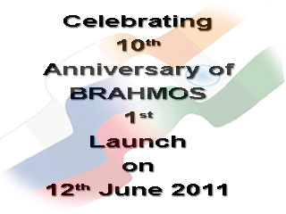 BrahMos celebrating 10th anniversary of 1st launch