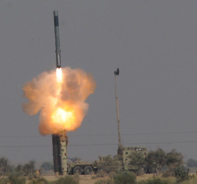 Indian Army successfully test-fired BRAHMOS land attack missile
