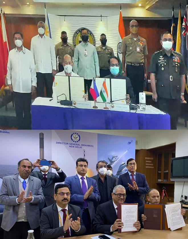BrahMos signs contract with Philippines for export of Shore Based Anti-Ship Missile System