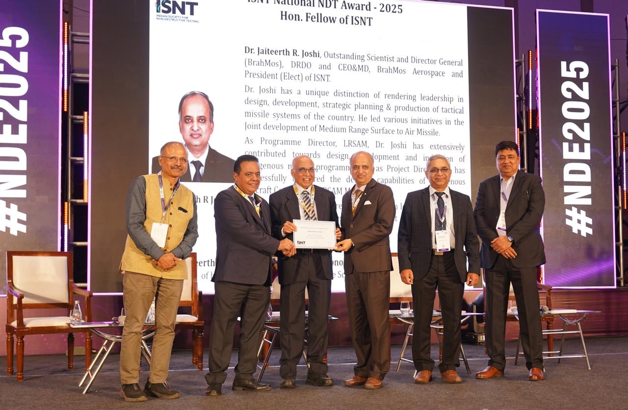 DG (BrahMos), DRDO Dr. Jaiteerth R. Joshi takes over as President of ISNT